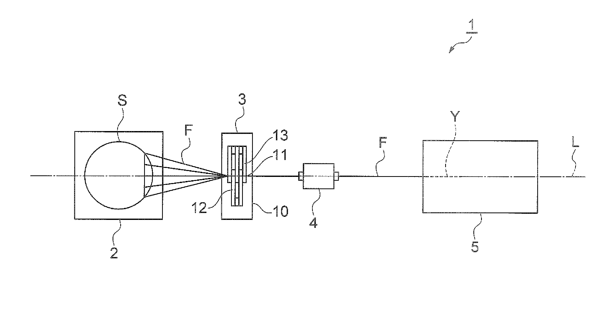 Thread production device, and aggregating part