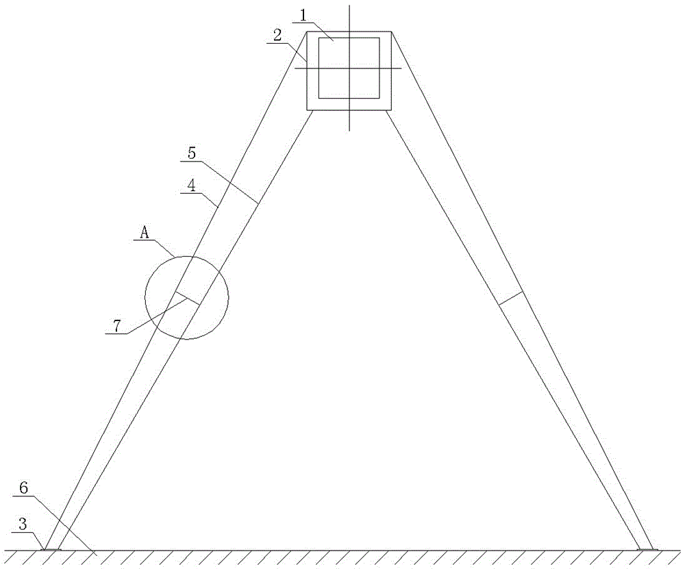 A self-elevating tower crane with a wall frame structure