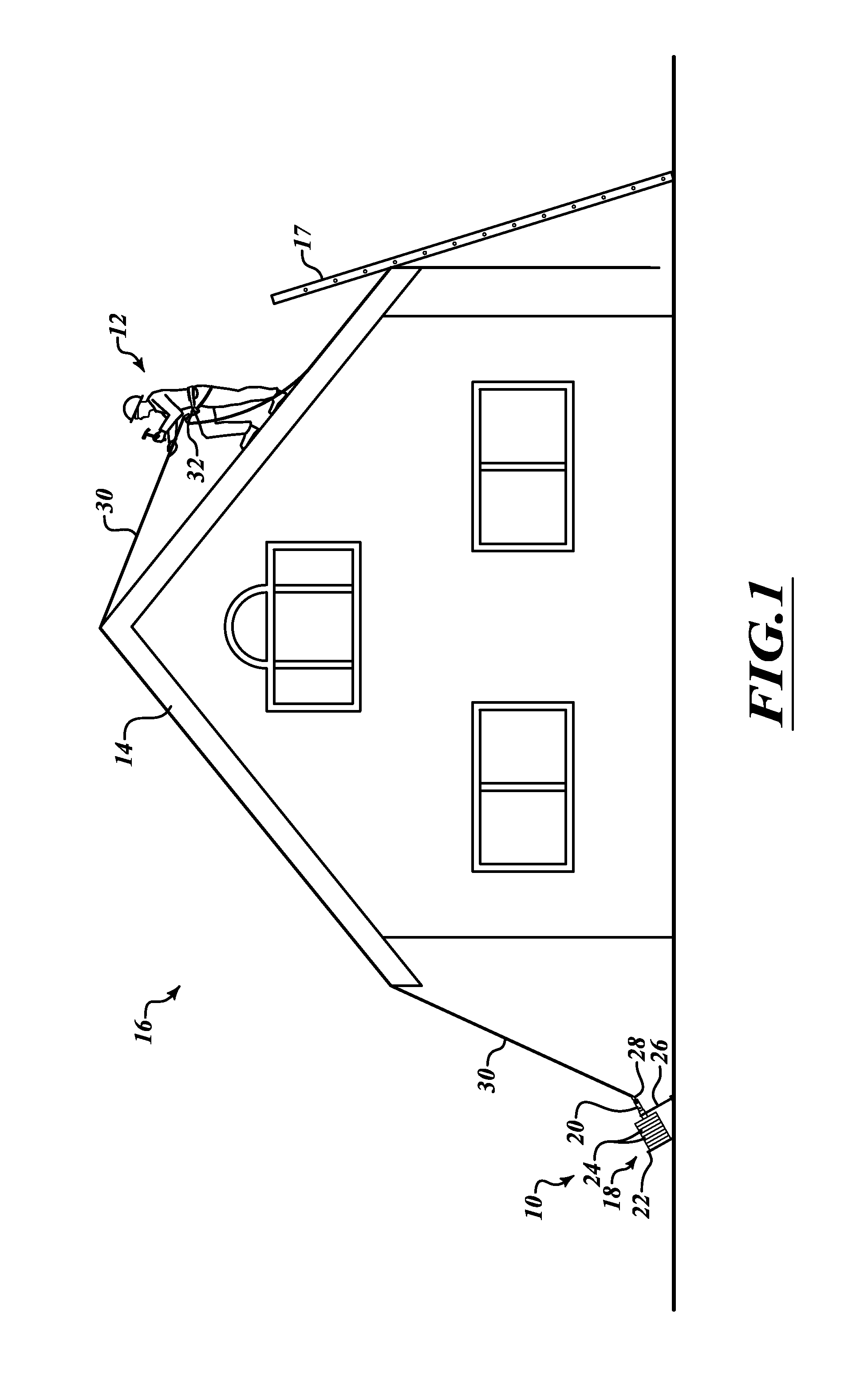 Single person portable belay anchor system and method