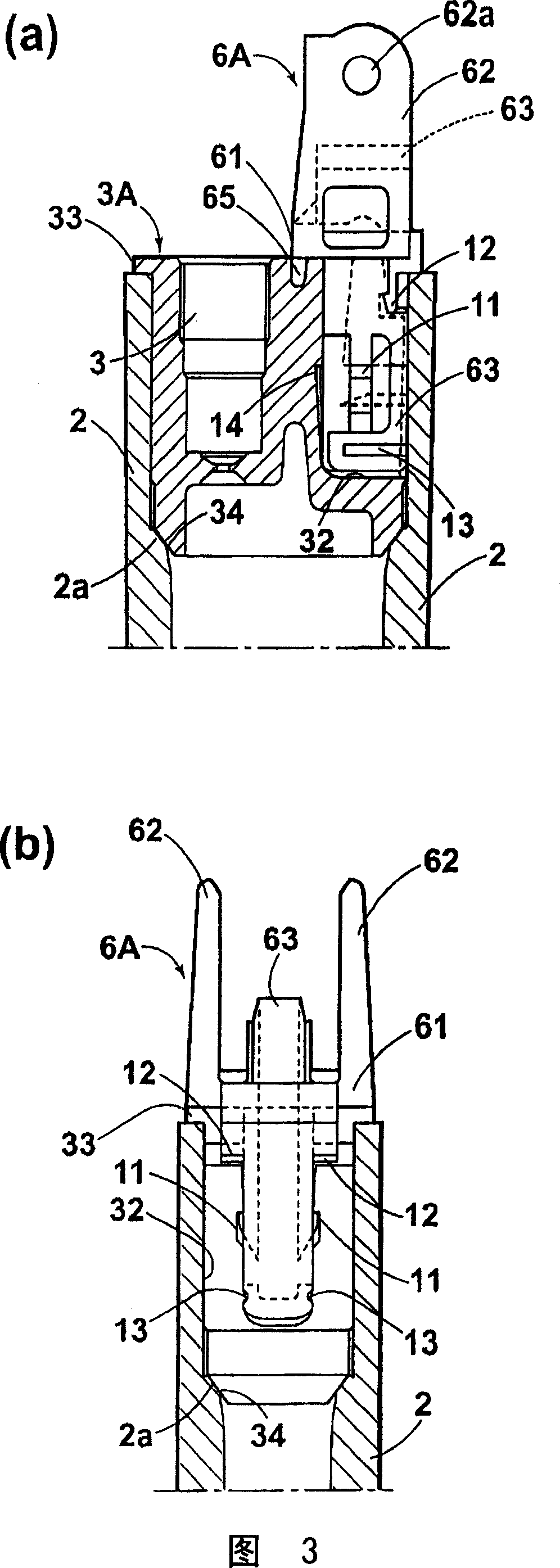 Assembling structure of igniter