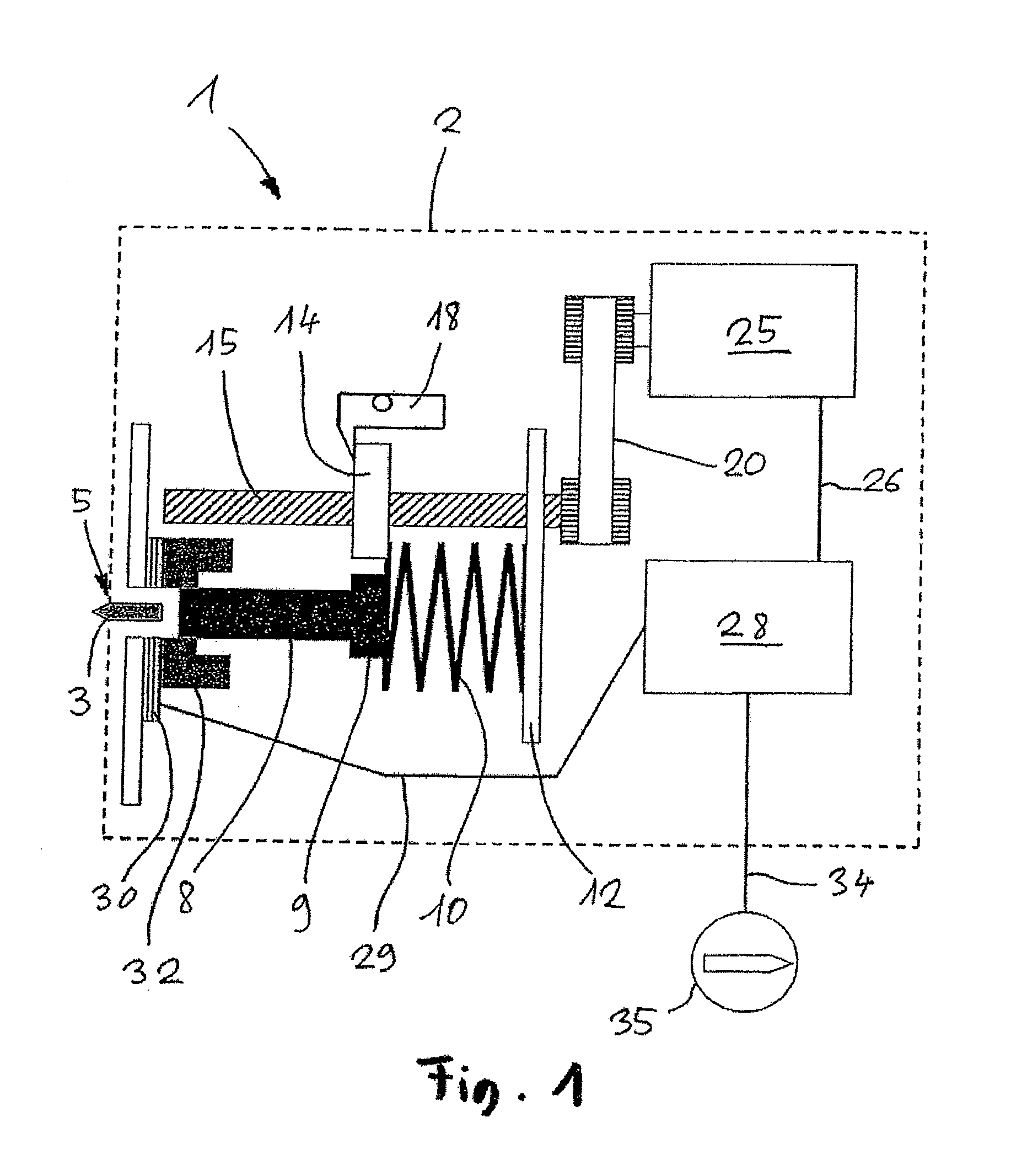 Electrically powered bolt setting device