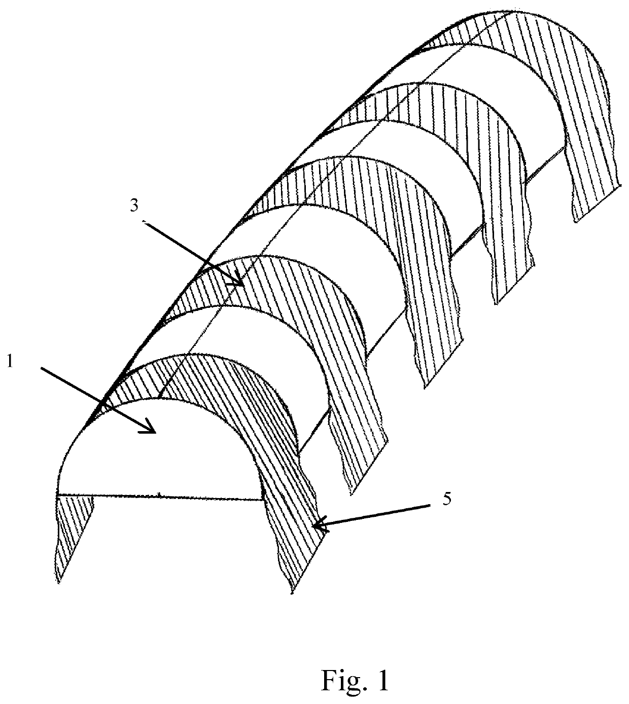 Tyre cavity noise absorber