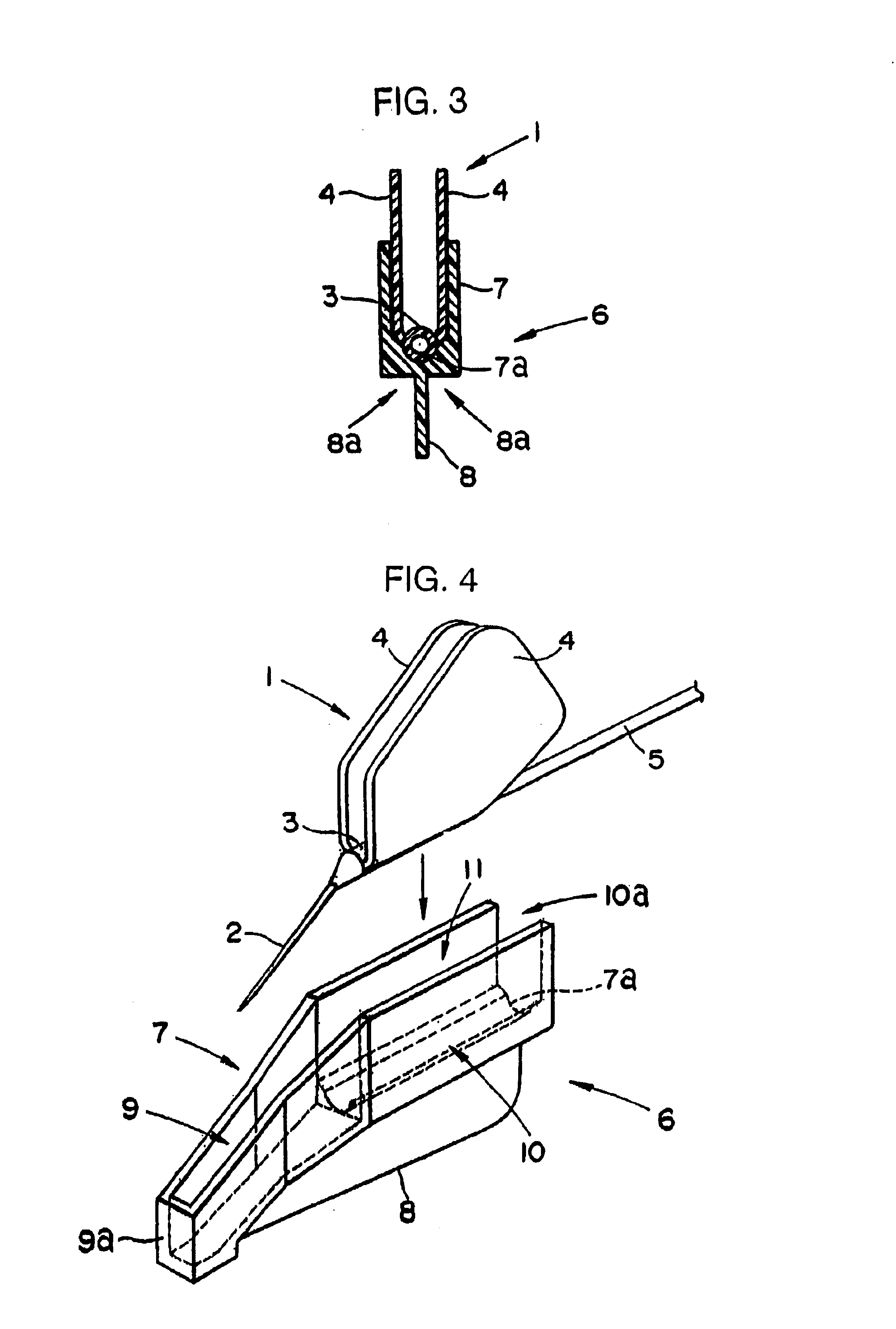 Wing-like needle protector