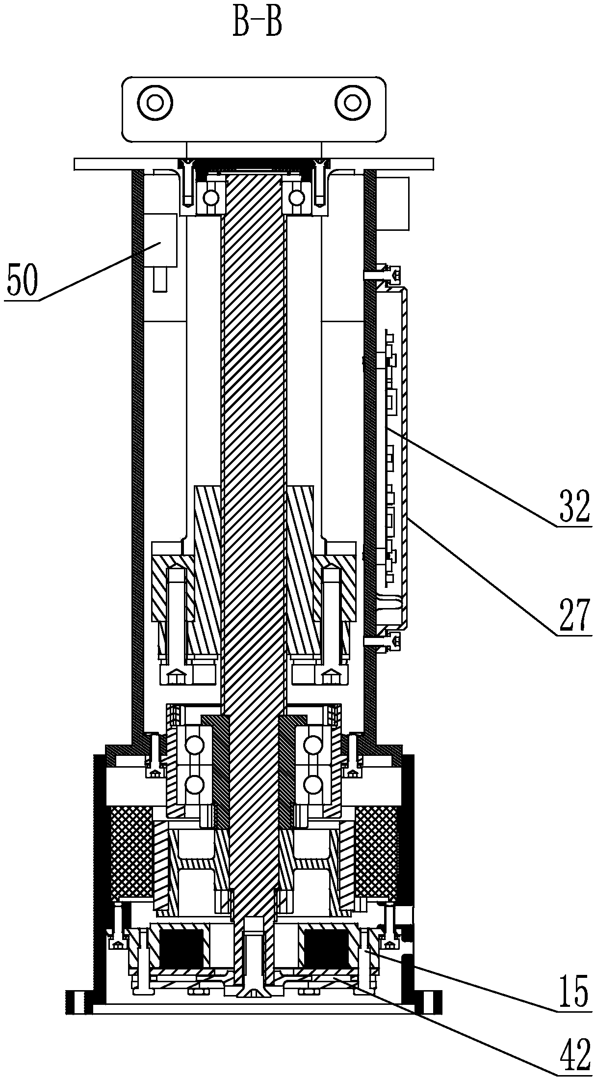 A non-cooperative target satellite-rocket docking ring capturing mechanism and a capture method thereof