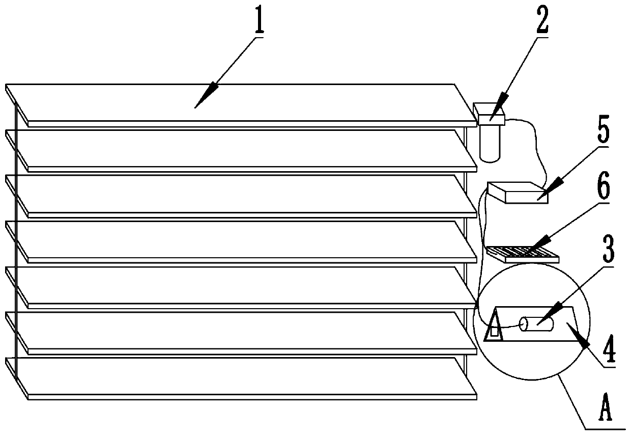 Intelligent curtain system with controllable curtain leaf angle and working method thereof