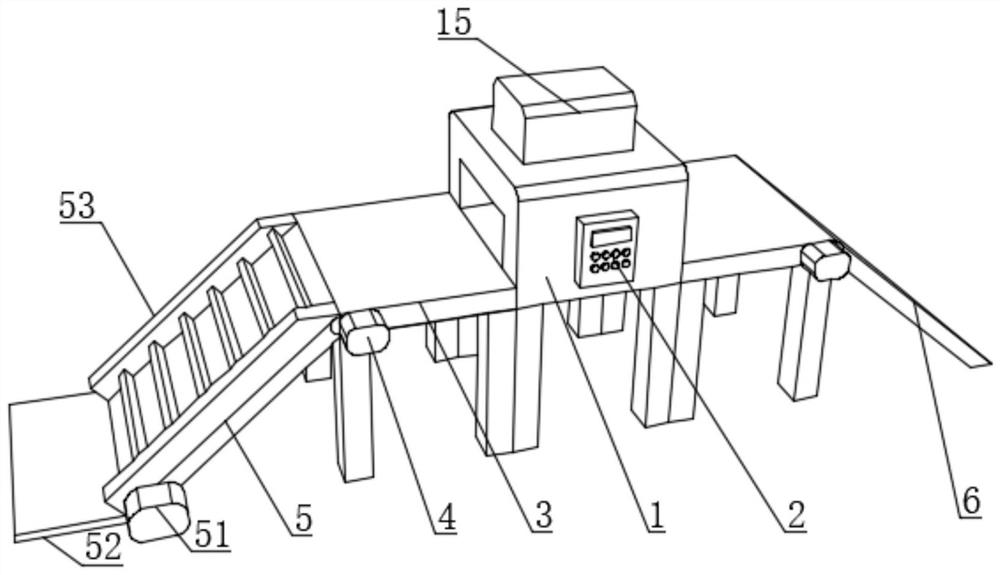 Automatic measuring device for moisture content of wood