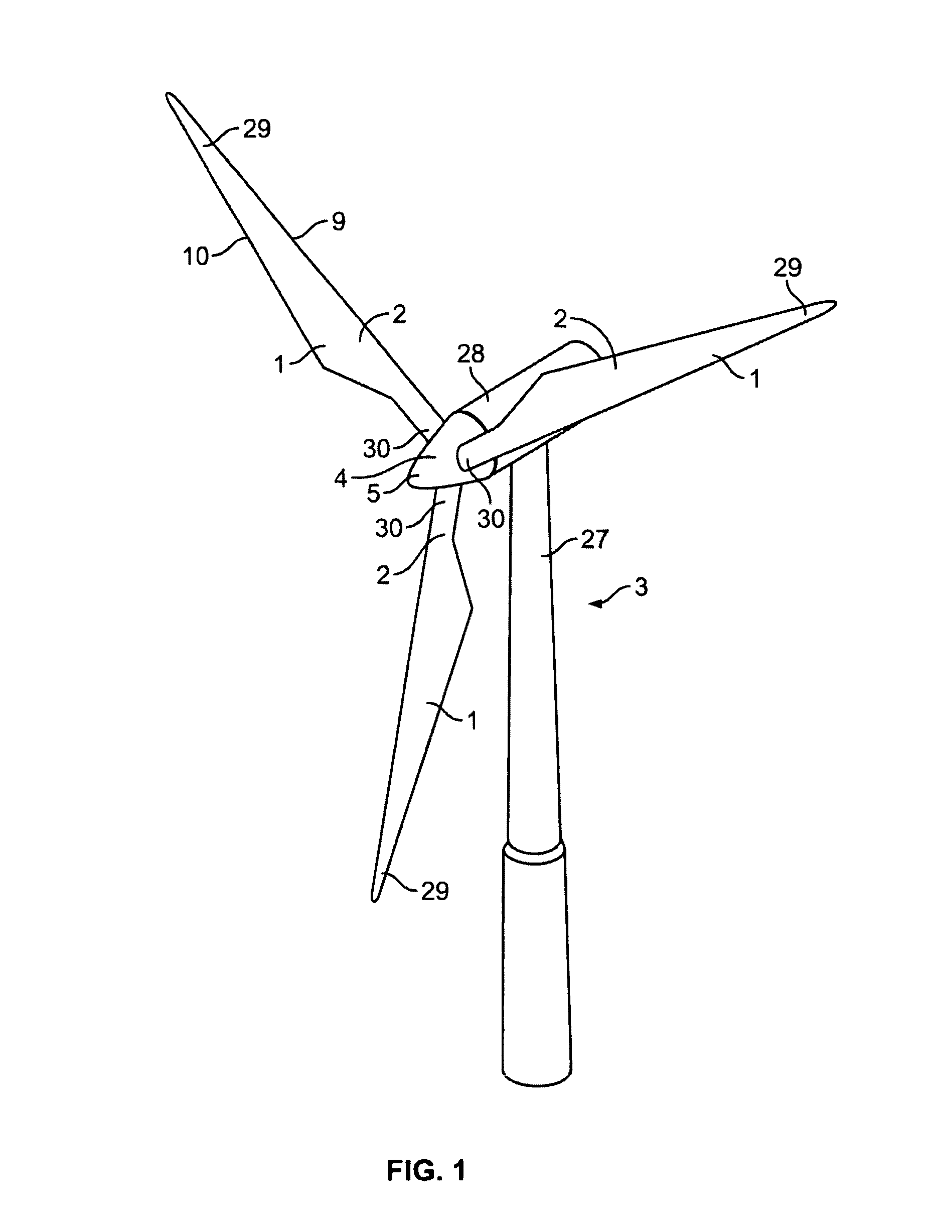 Wind turbine blade for a rotor of a wind turbine