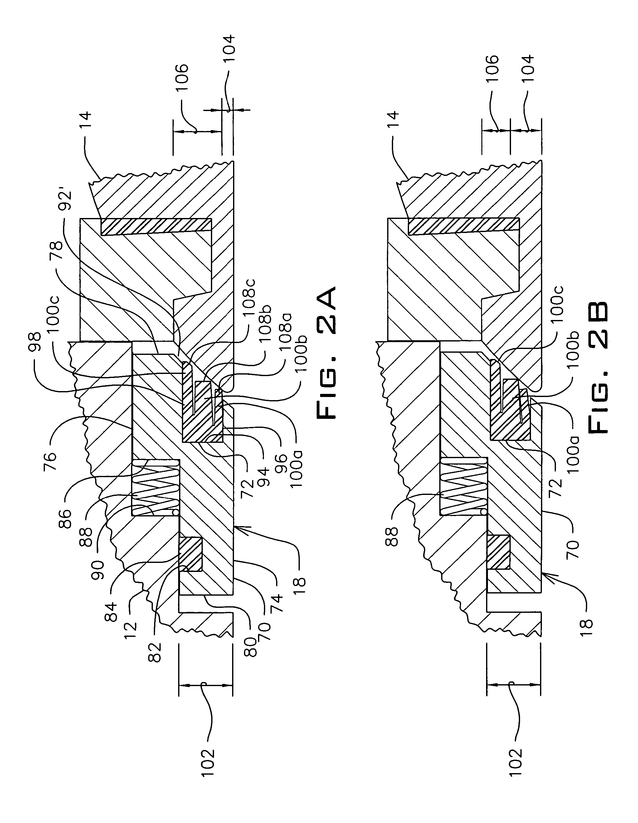 Valve with pressure adaptable seat