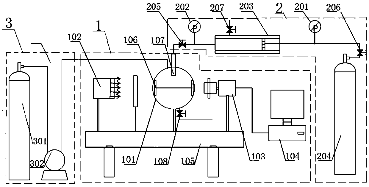 Oil and gas interface tension measurement device and method
