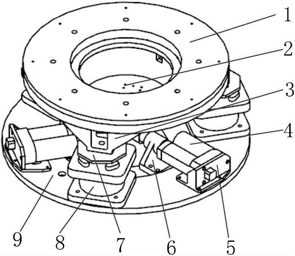 Self-centering locking damping device suitable for vehicle-mounted photoelectric turntable