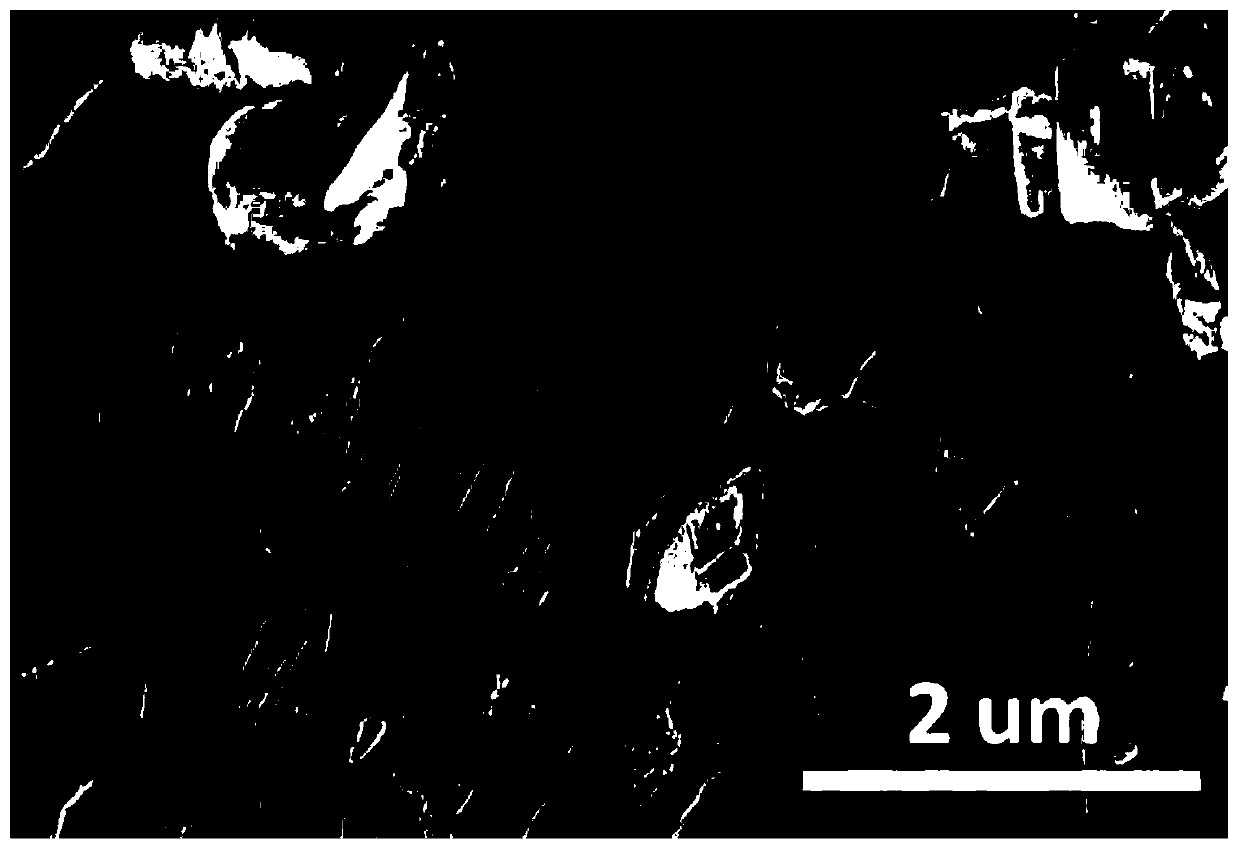 Tellurium-doped MXene composite material and preparation method and application thereof