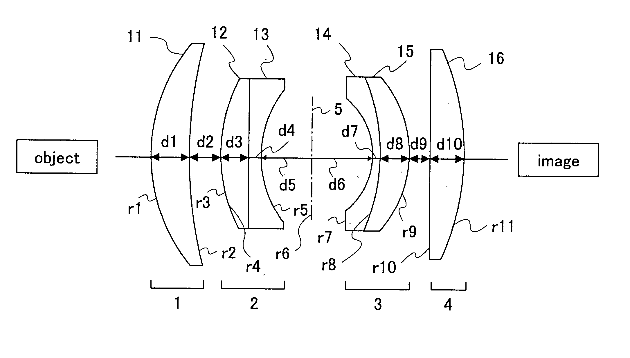 Imaging lens, image reader using the lens, and imaging apparatus using the image reader