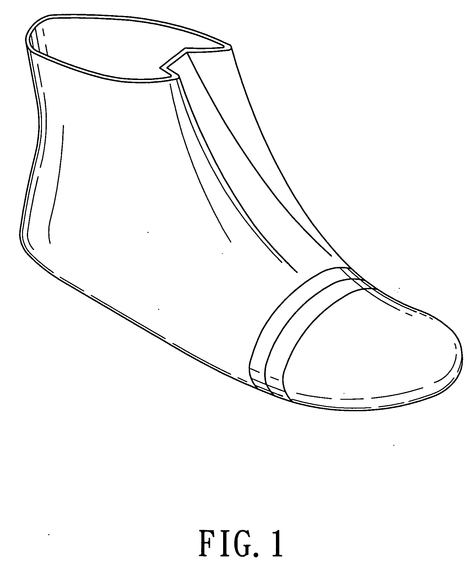 Shoe having an upper made of a waterproof breathable laminate