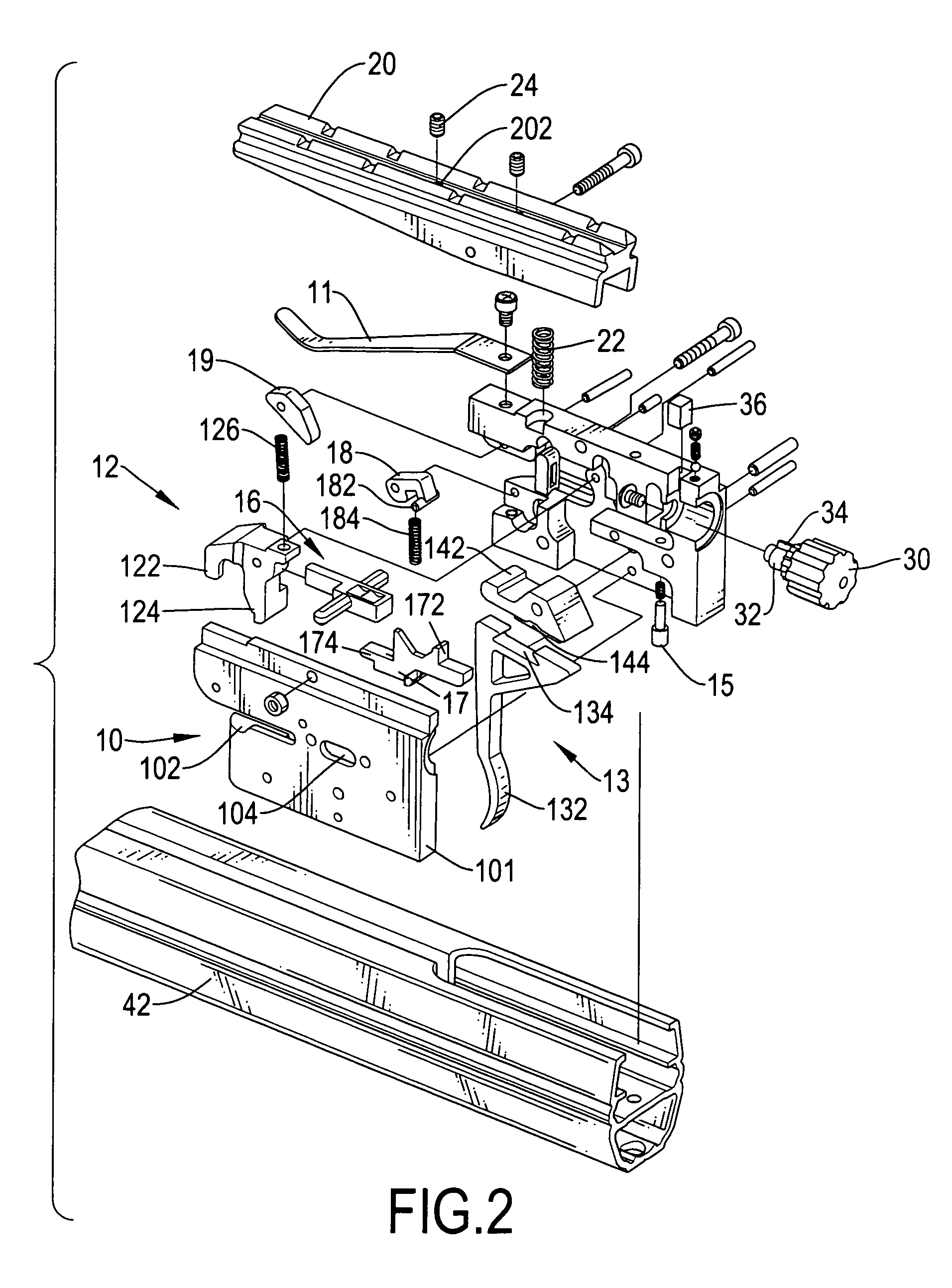 Trigger assembly with a safety device for a crossbow