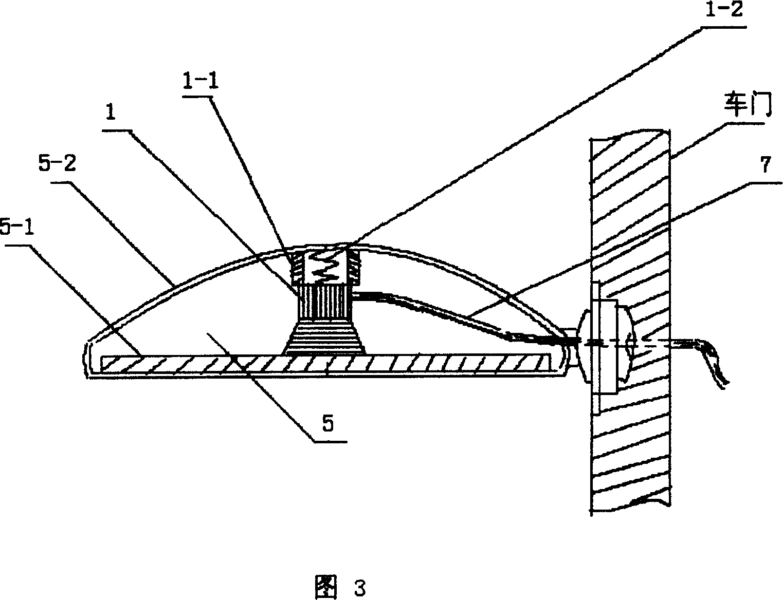 Mirrors for displaying left and right side image of motor vehicle when backing