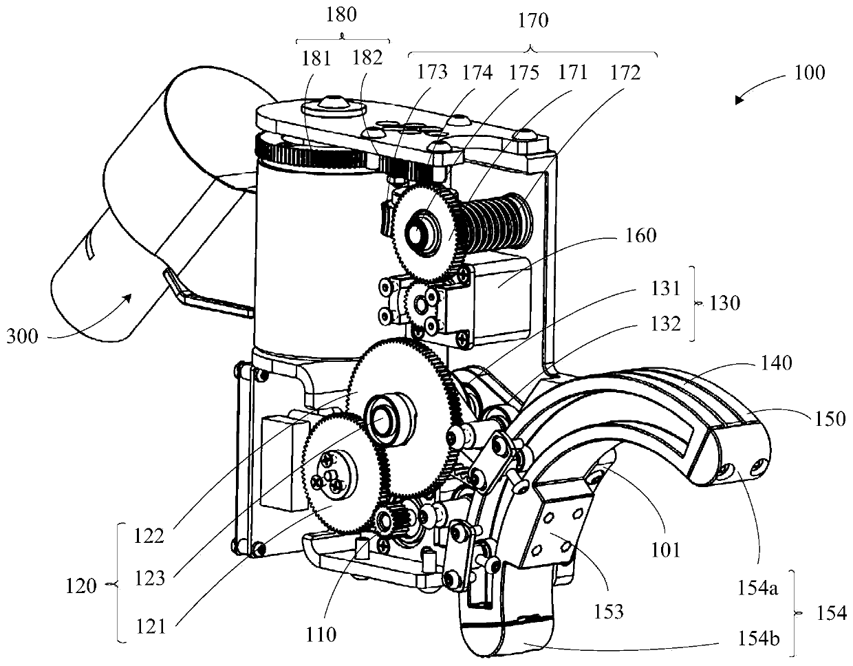 Electric rotating table for surgical navigation device and surgical navigation device