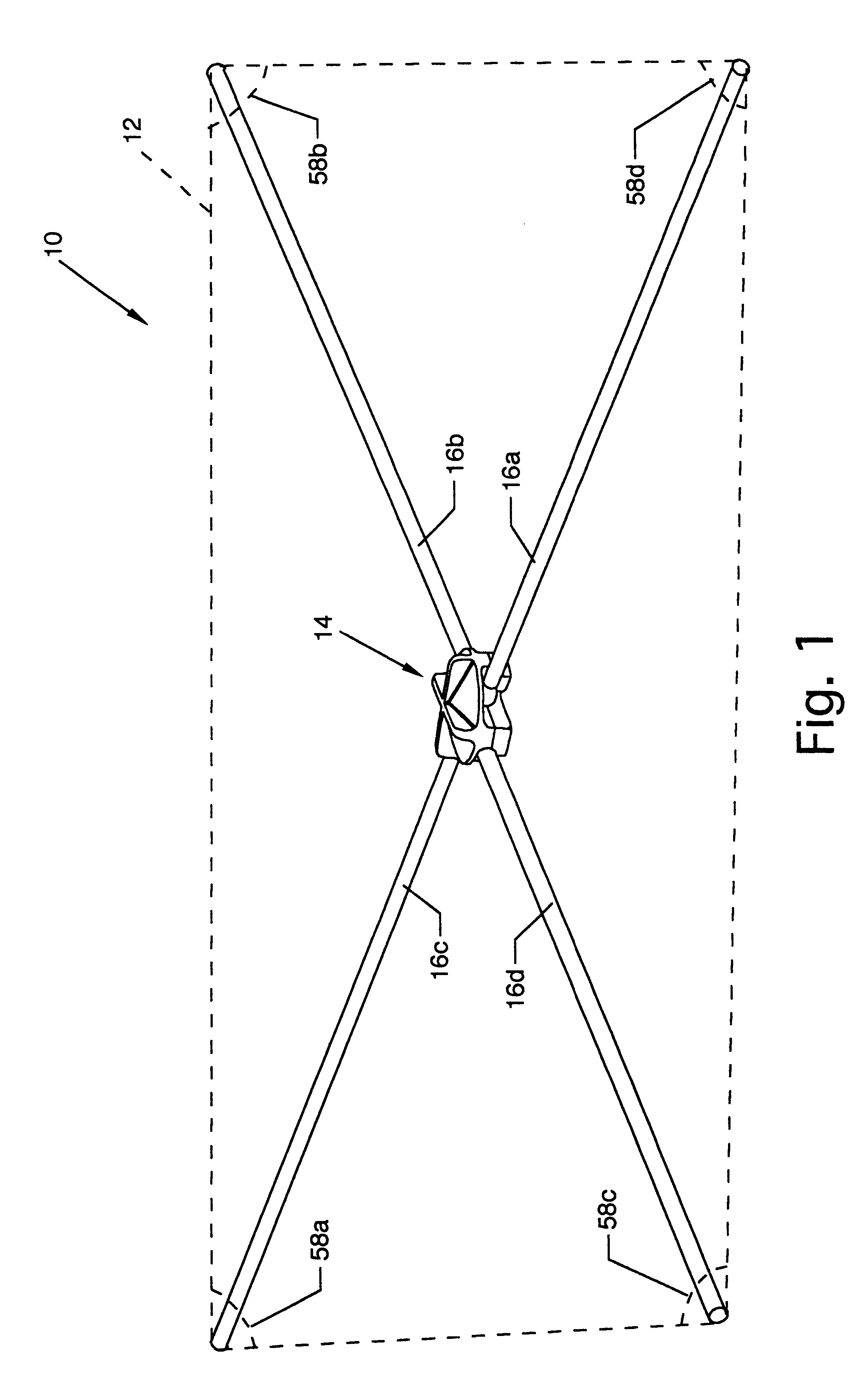 CAM type hub and strut for use in portable and semi-permanent structures
