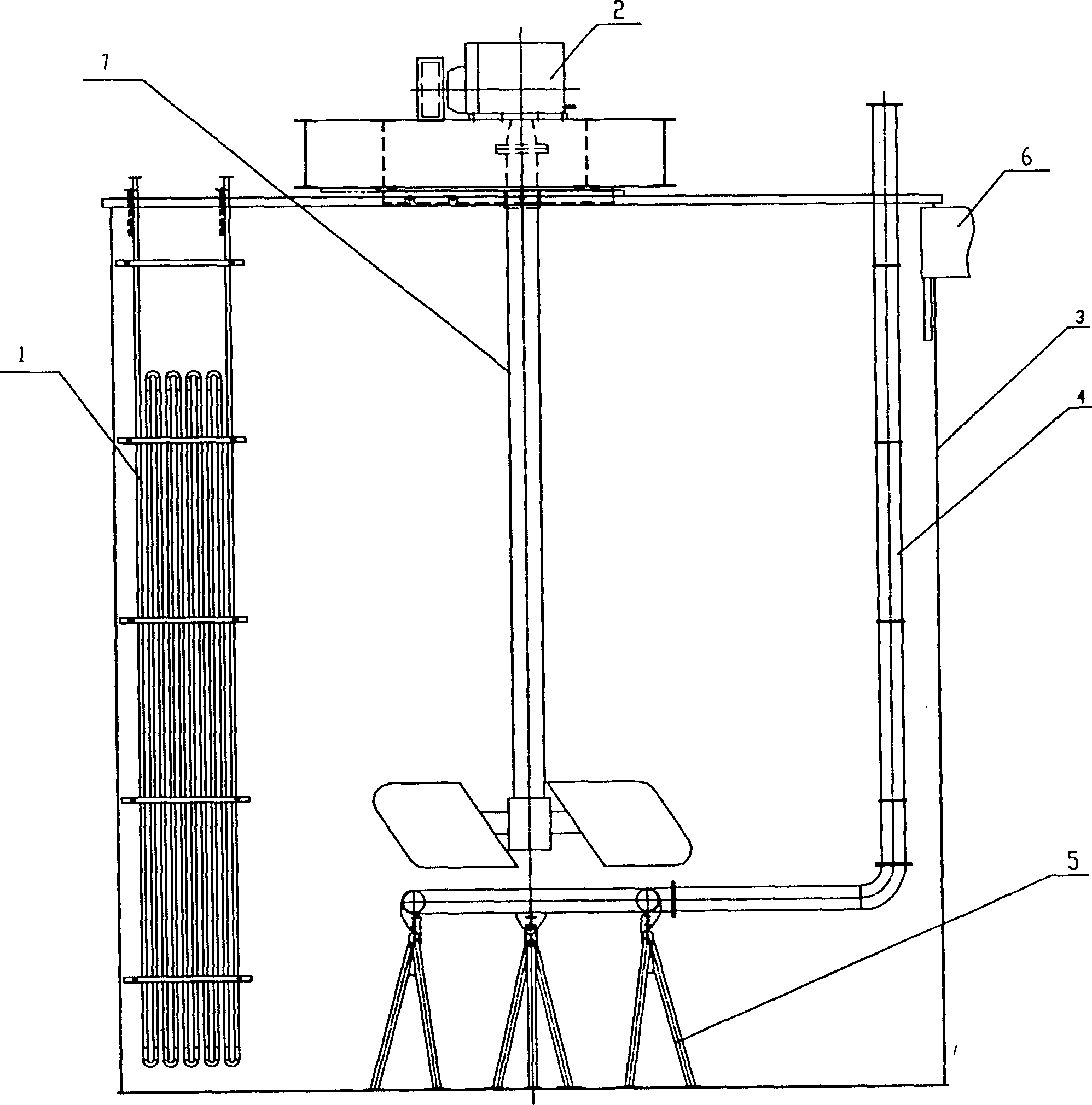 Biological gold extraction method of difficult separation concentrate and special equipment