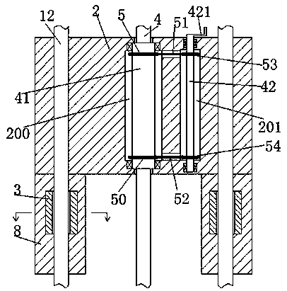 Self-service lifting device for bridge maintenance