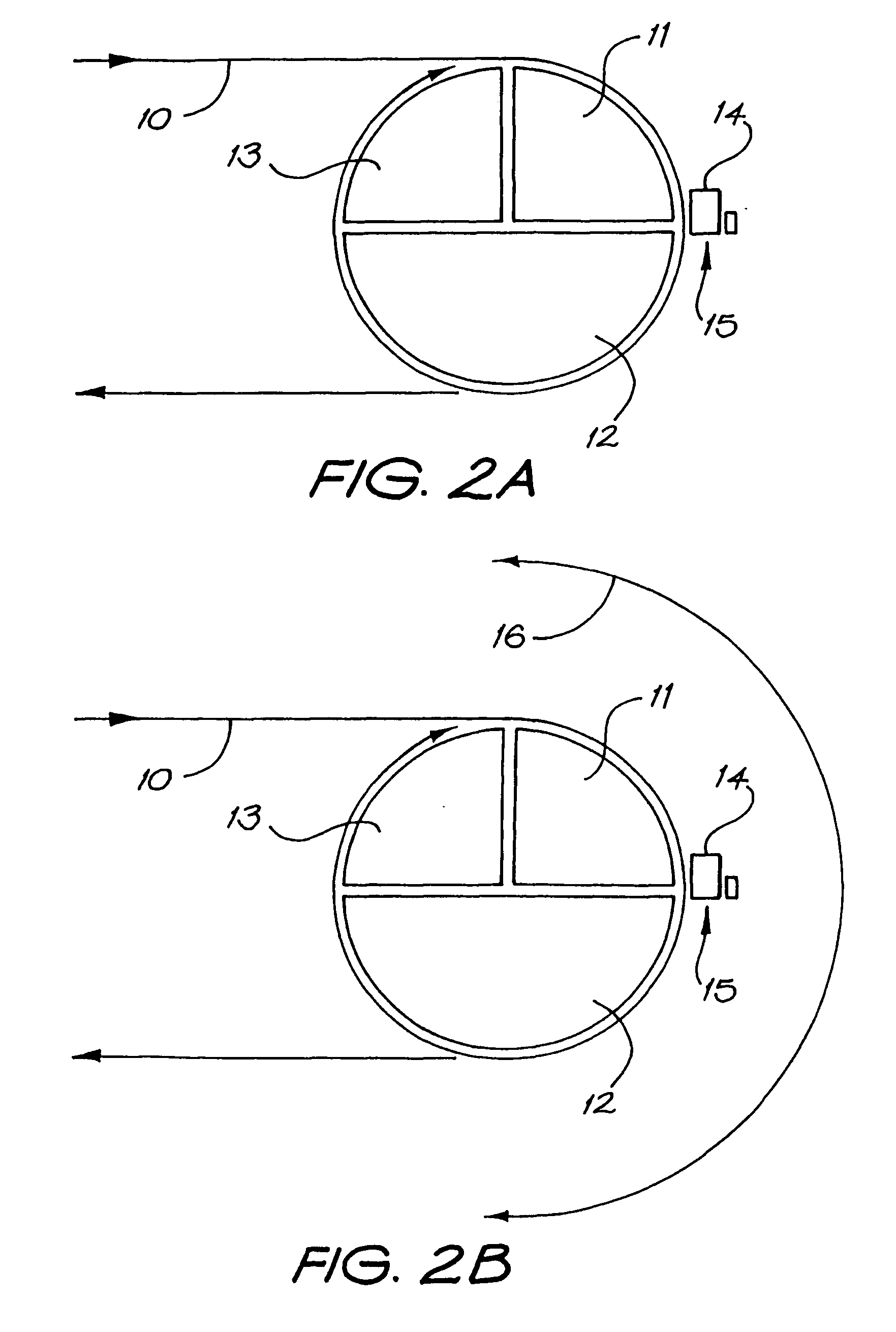 Continous flow thermal device