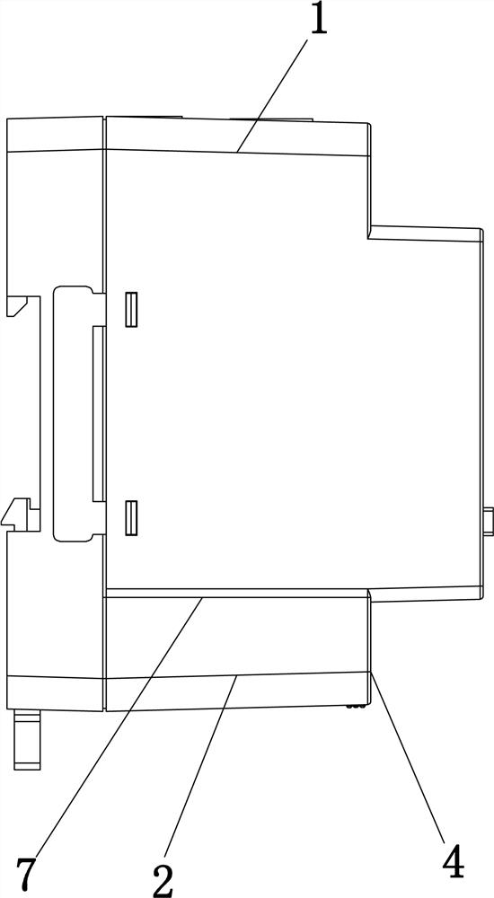 Three-phase electrical fire detection alarm capable of preventing electric shock and static breakdown