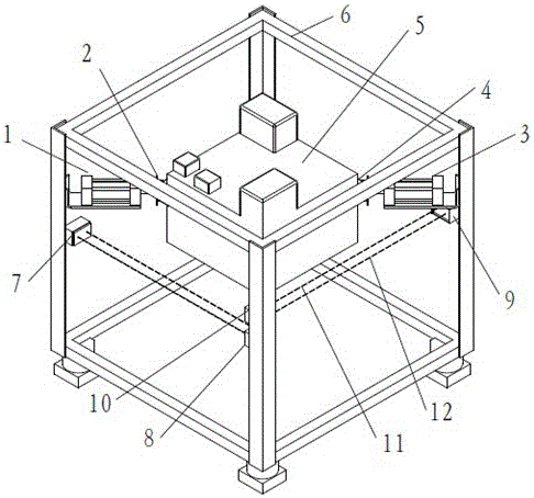 Automatic protection system of marine gravimeter