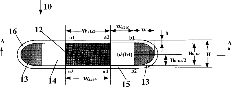 Flat heat radiating pipe and manufacturing method thereof