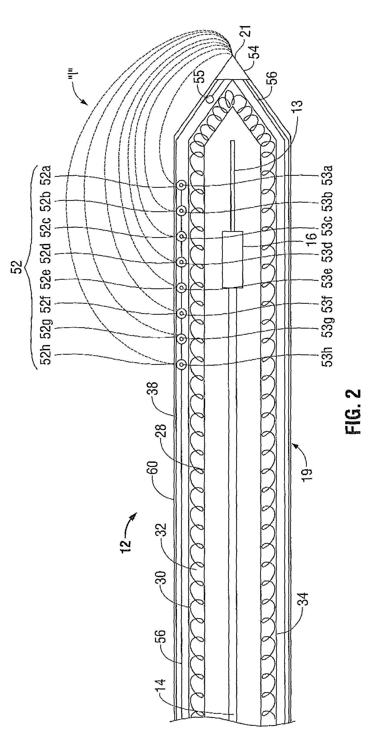 System for monitoring ablation size