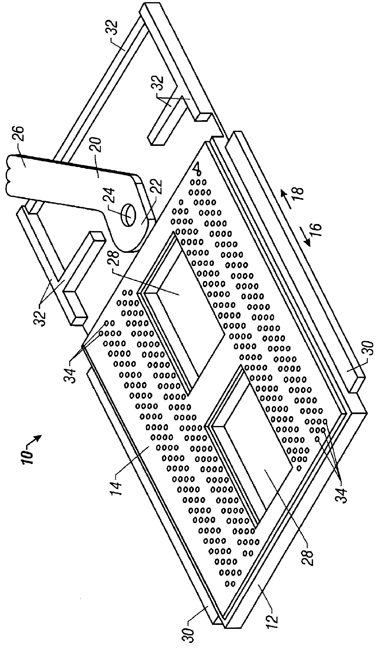 Zero insertion force socket and method for employing same to mount a processor