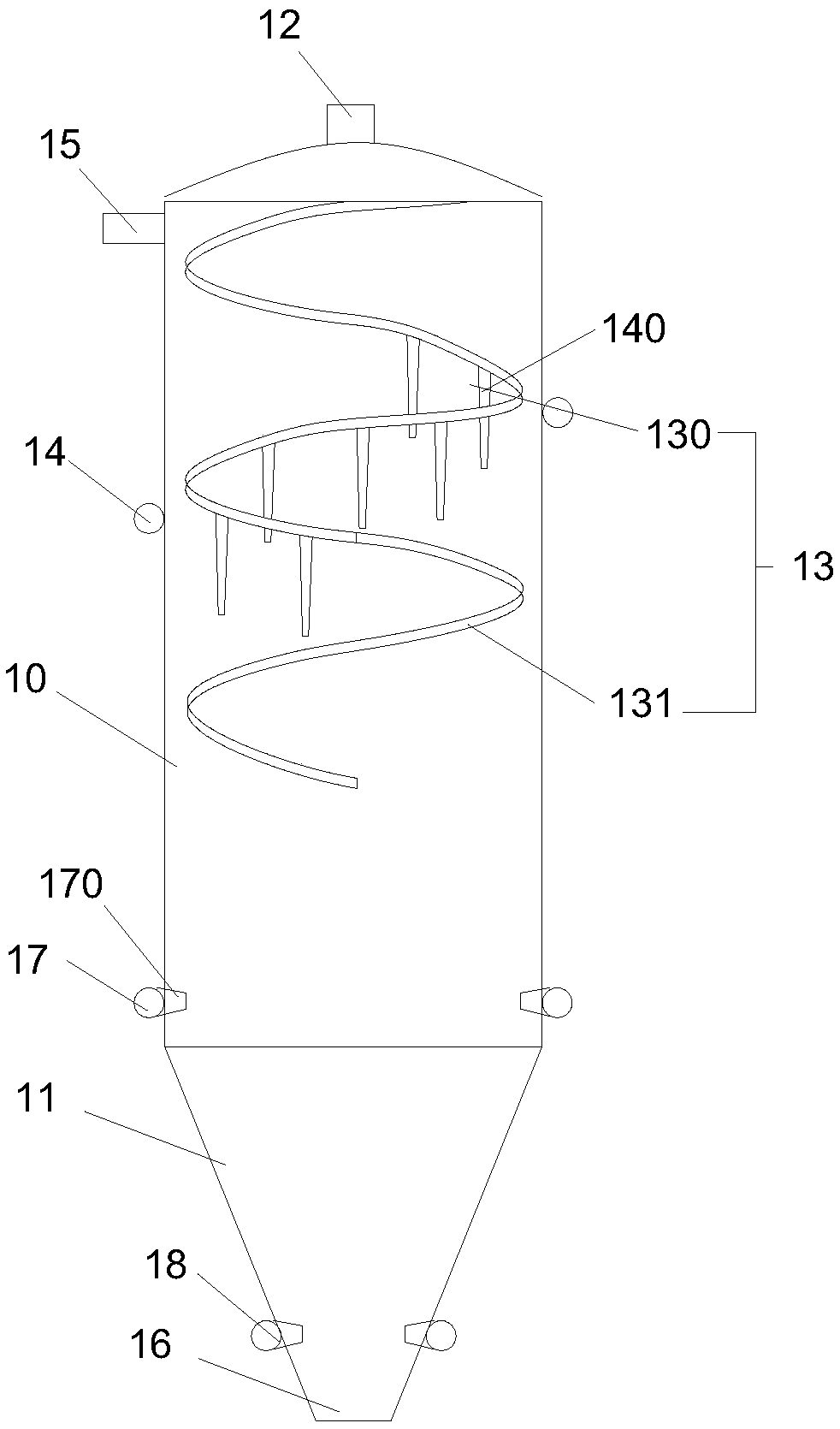 Gas-based vertical furnace, gas-based reduction oxidation pellet system and method applying same