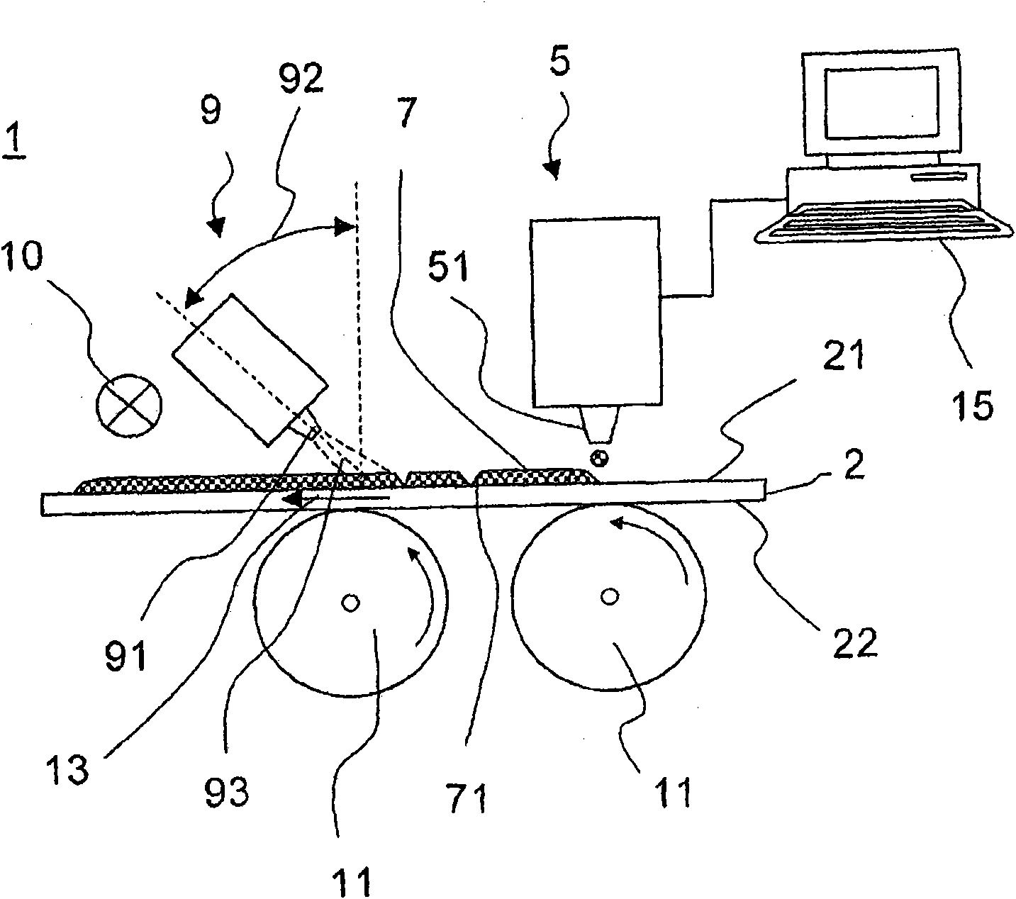 Method and apparatus for the application of plastics coatings