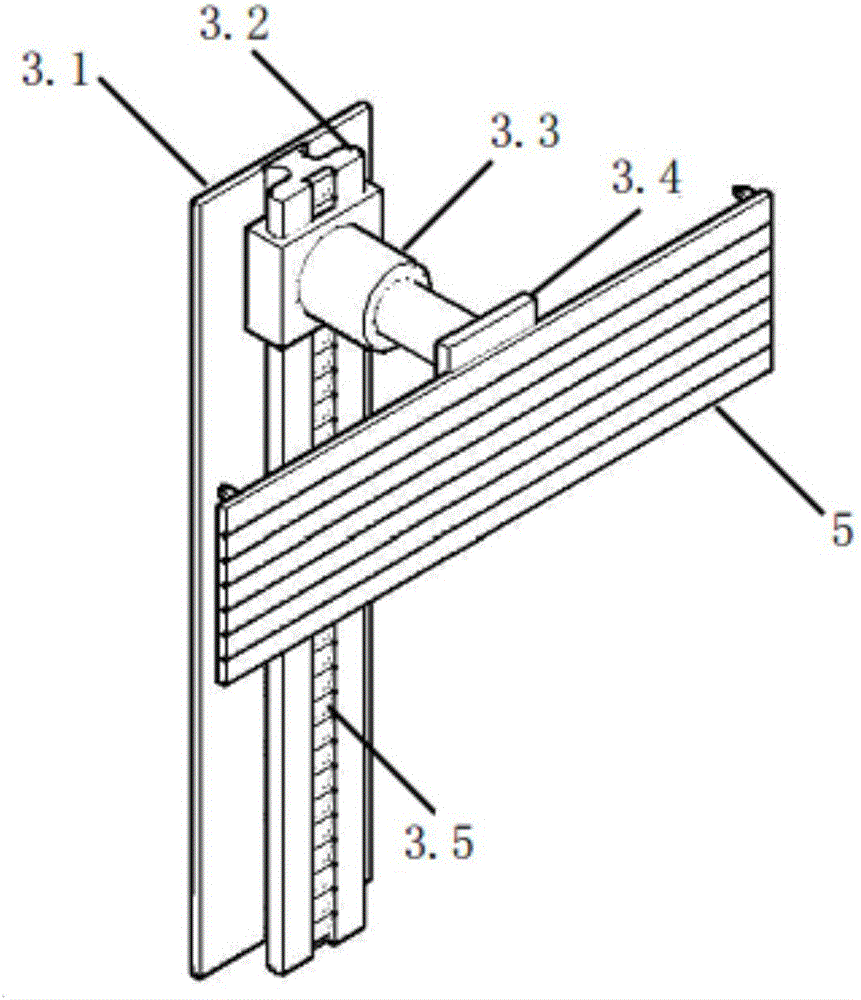 Side slope three-dimensional bottom friction testing device