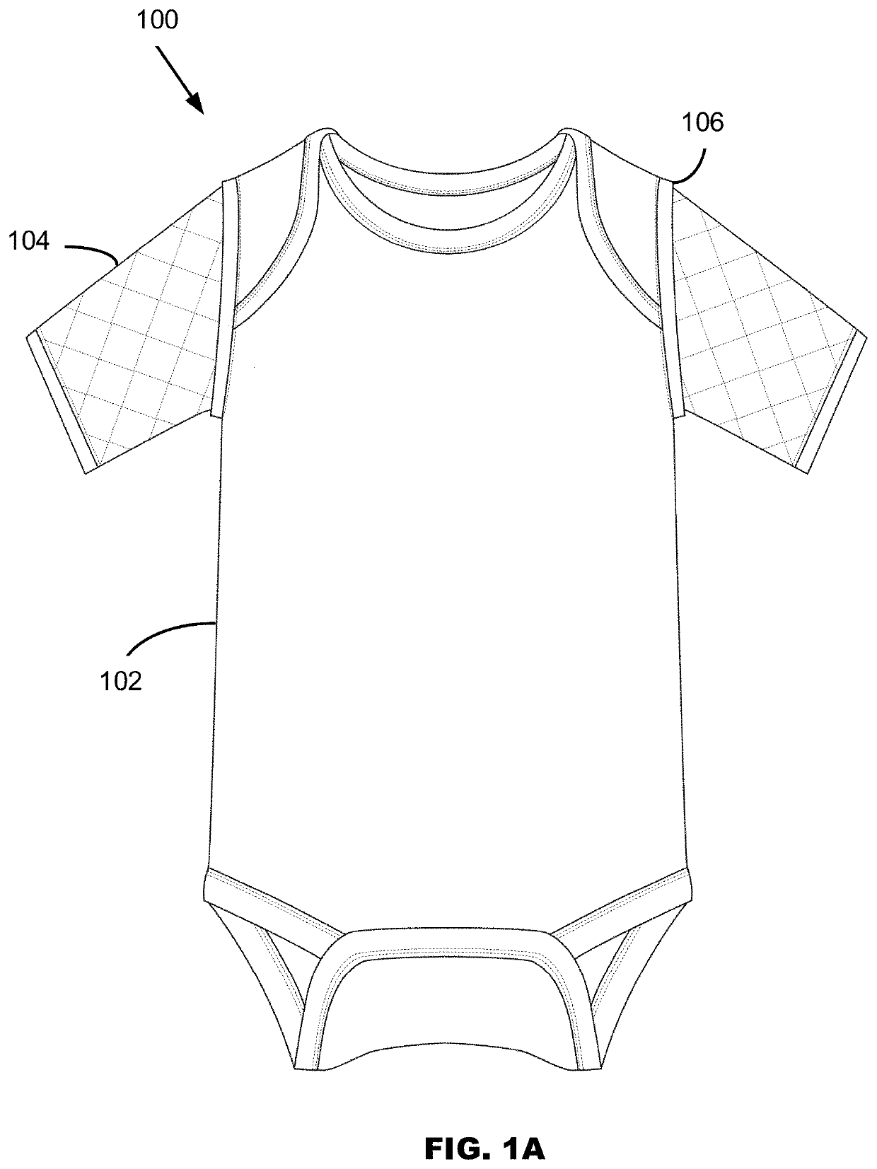 Infant sleep garment with triangle sleeves and methods thereof