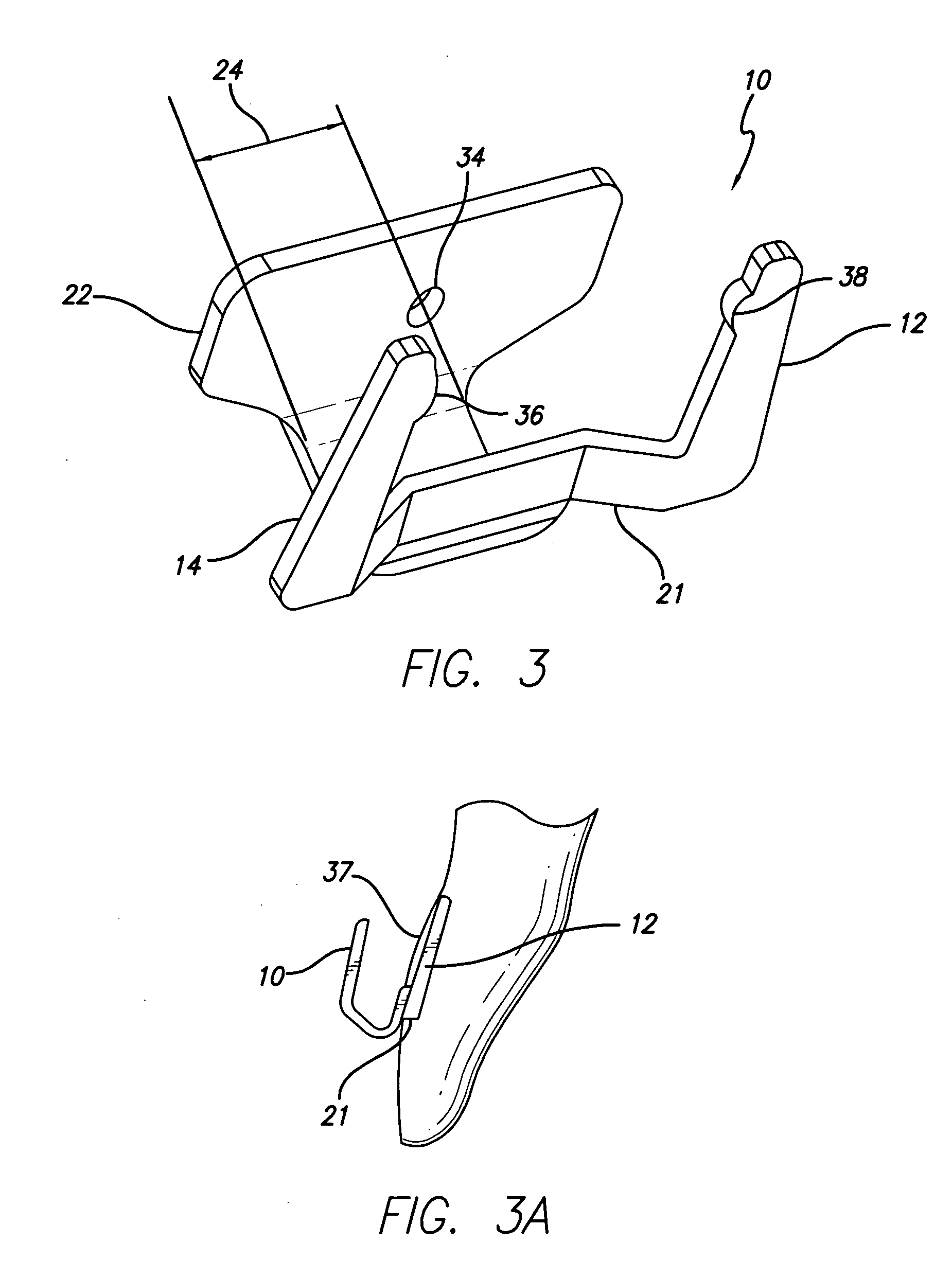 Low profile self-ligating bracket assembly and method of use