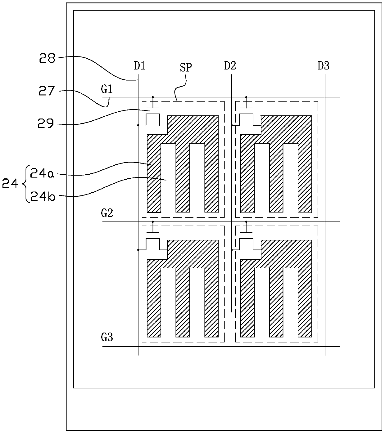 Thin film transistor array substrate and liquid crystal display device