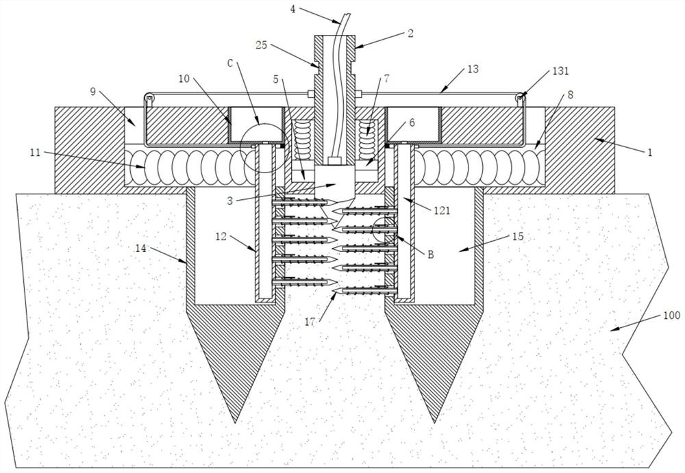 A Distribution Transformer Grounding Structure That Can Change Soil Resistivity