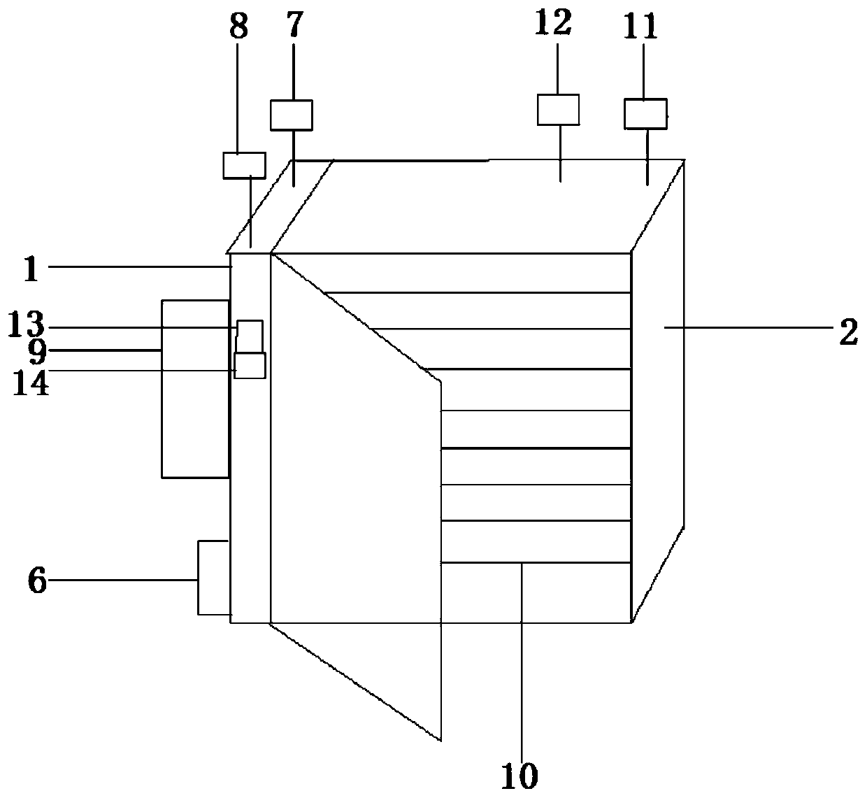 Fruit and vegetable drying machine