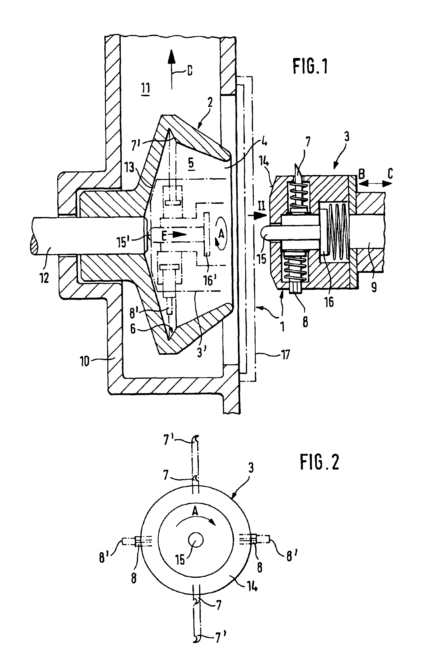 Cleaning device for the cleaning of a spin rotor and scraper element