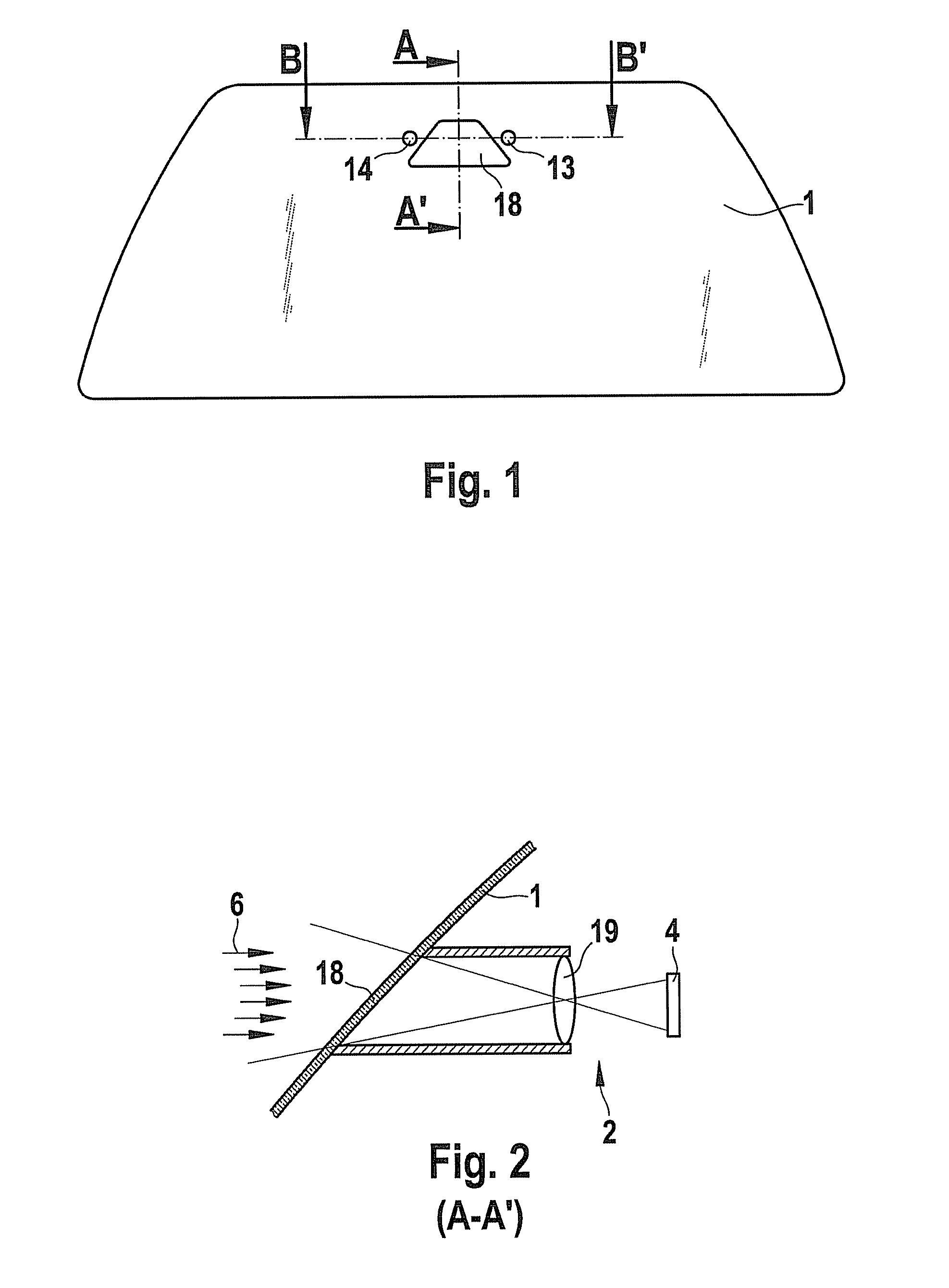 Camera system and method for detecting the surroundings of a vehicle