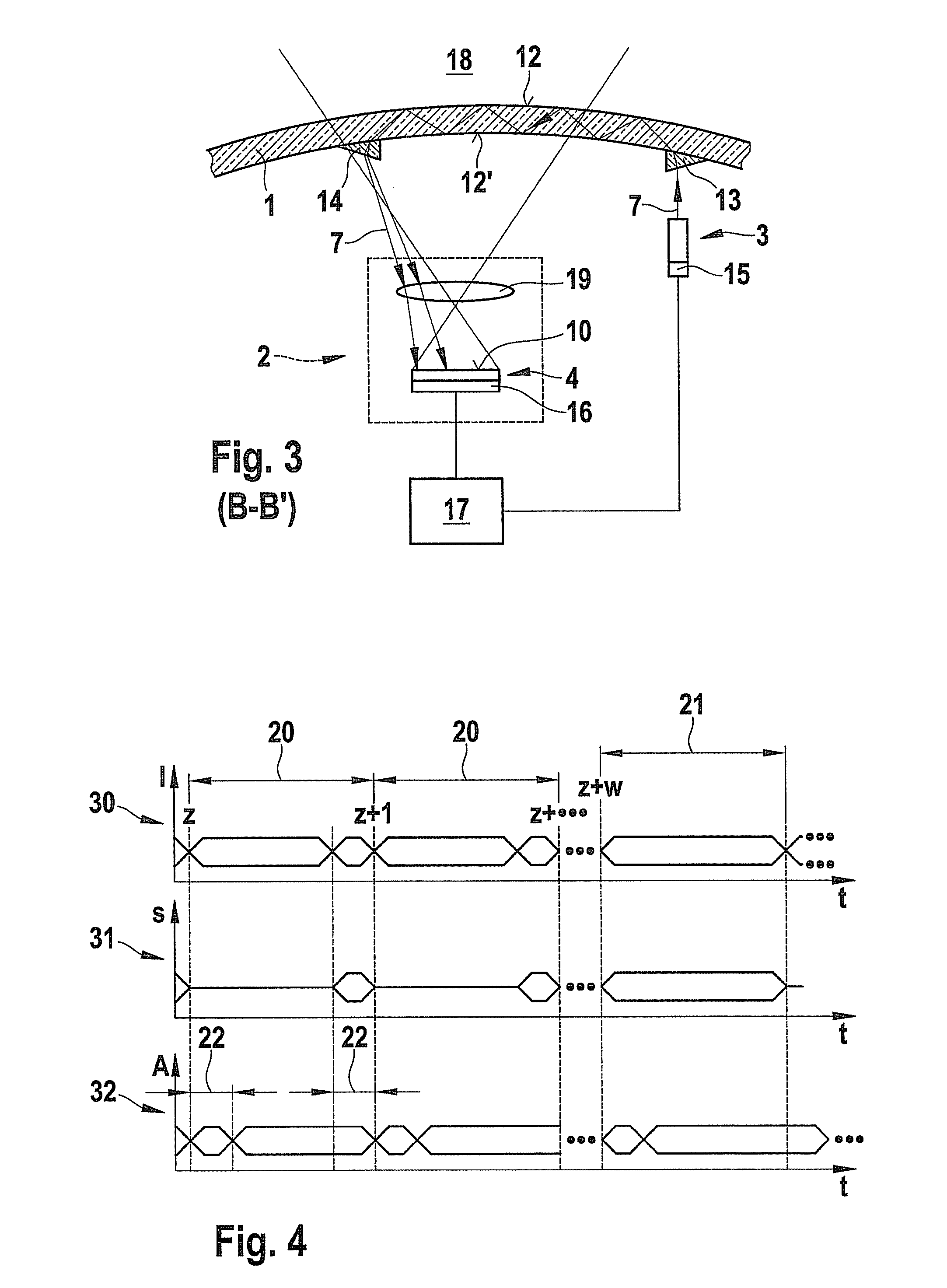Camera system and method for detecting the surroundings of a vehicle