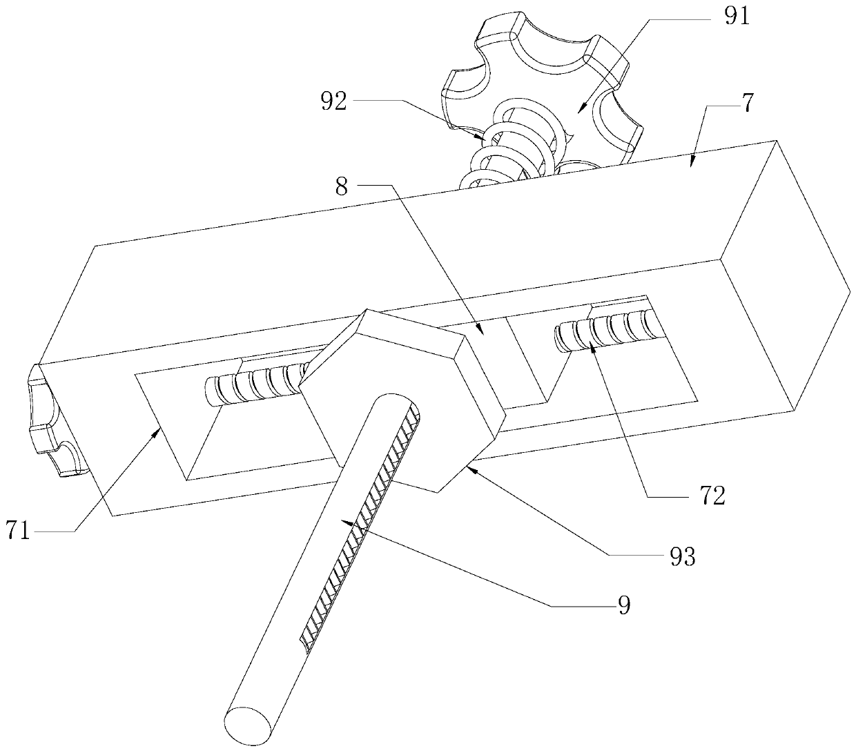 A hand-held grinder