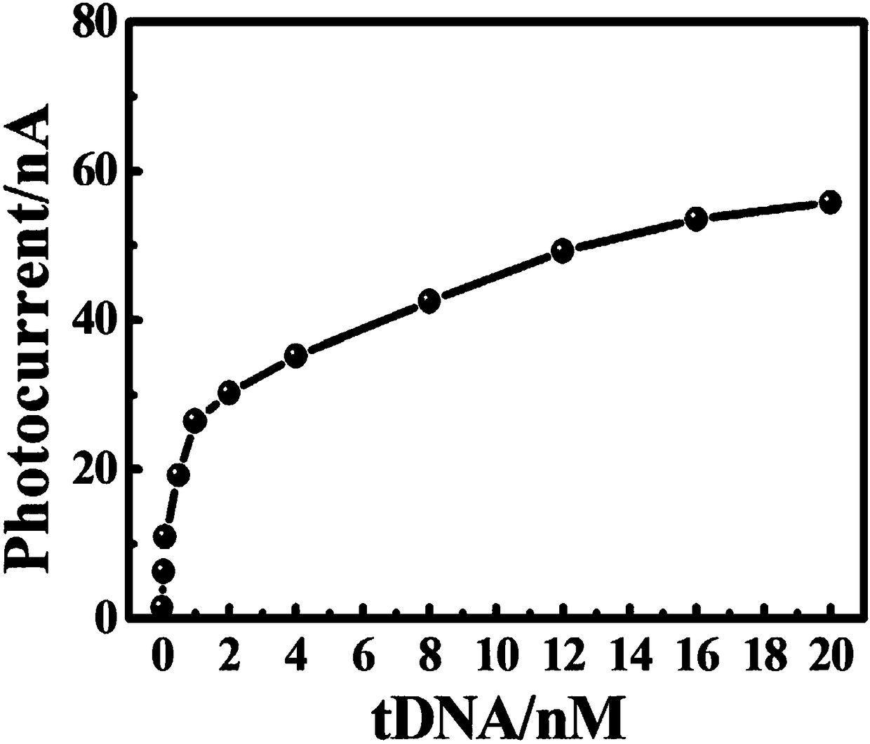 DNA sensor, preparation method thereof, and method for detecting short chain DNA