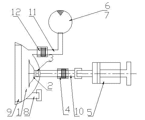 Breast cyst fluid aspirate device with extrusion device