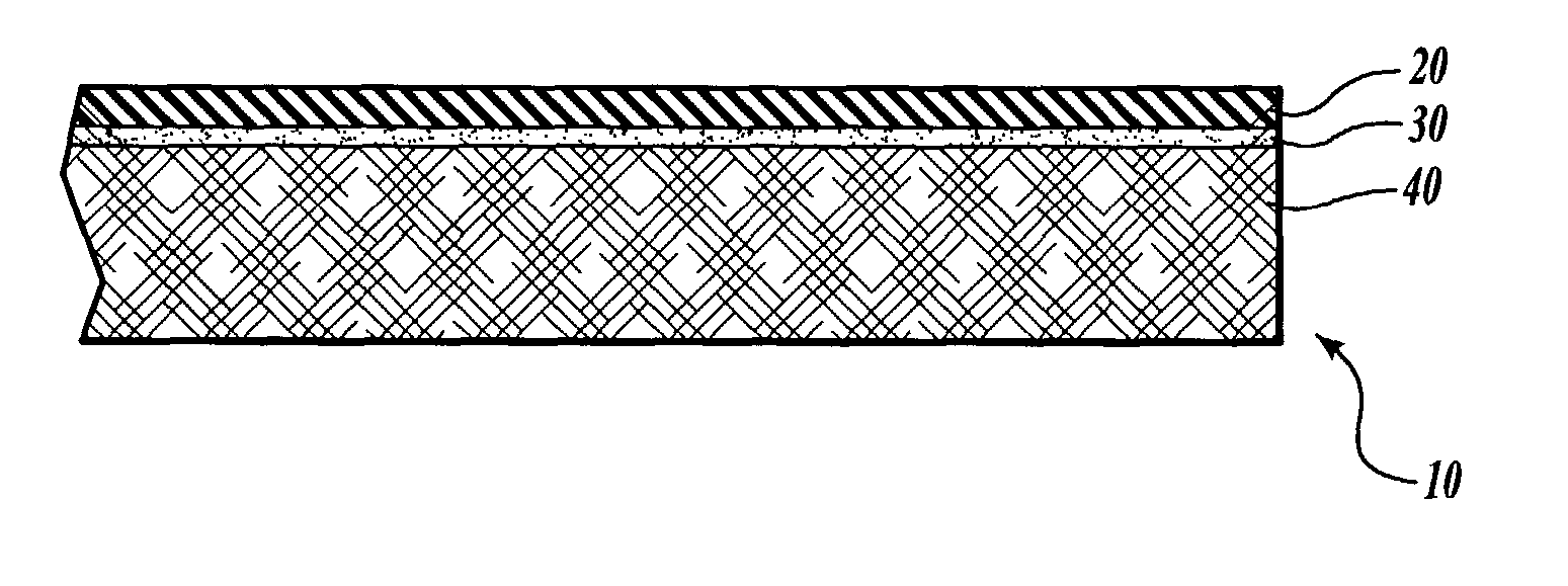 Composition and method for inhibiting stain formation in a floor covering