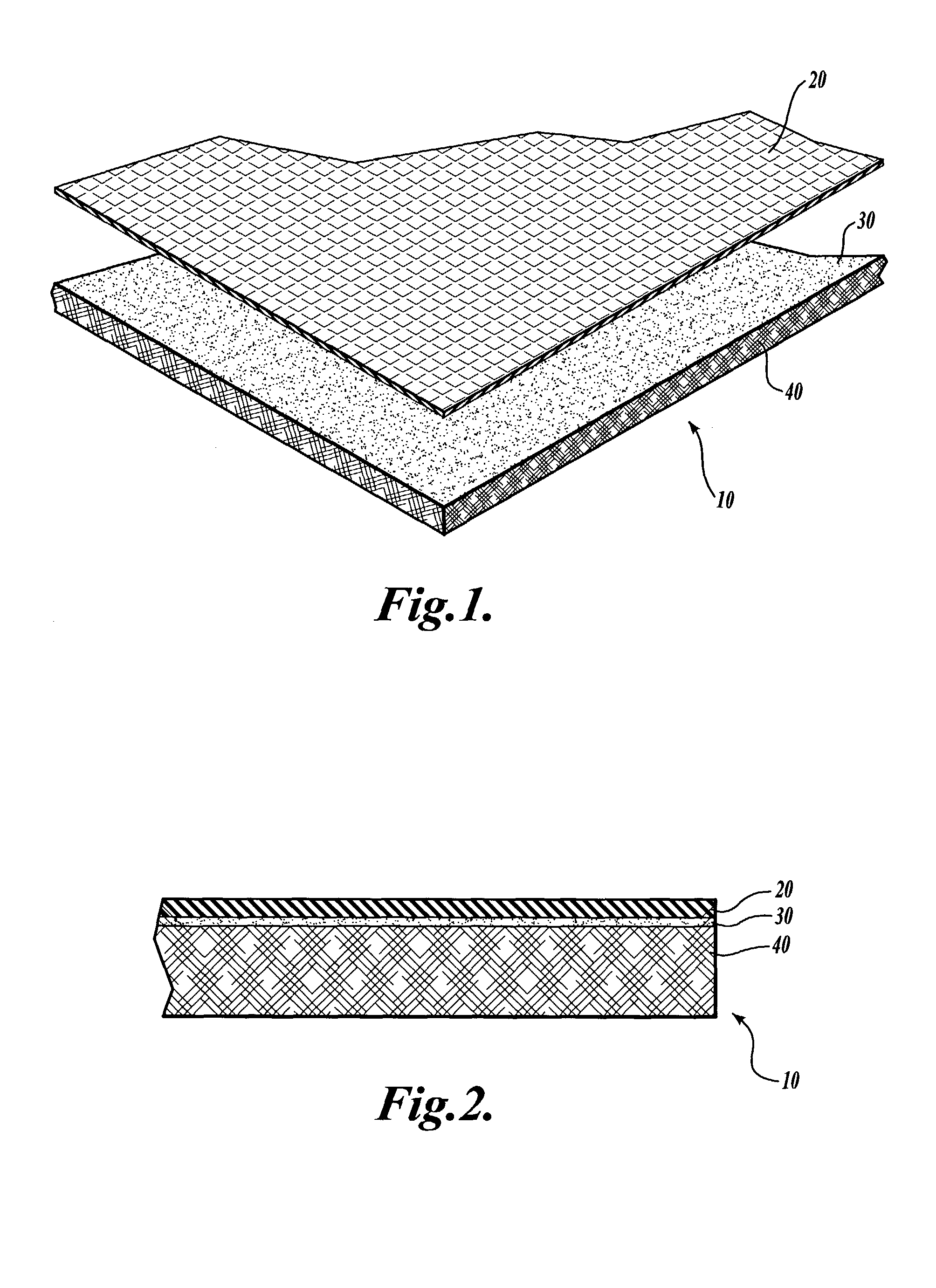 Composition and method for inhibiting stain formation in a floor covering