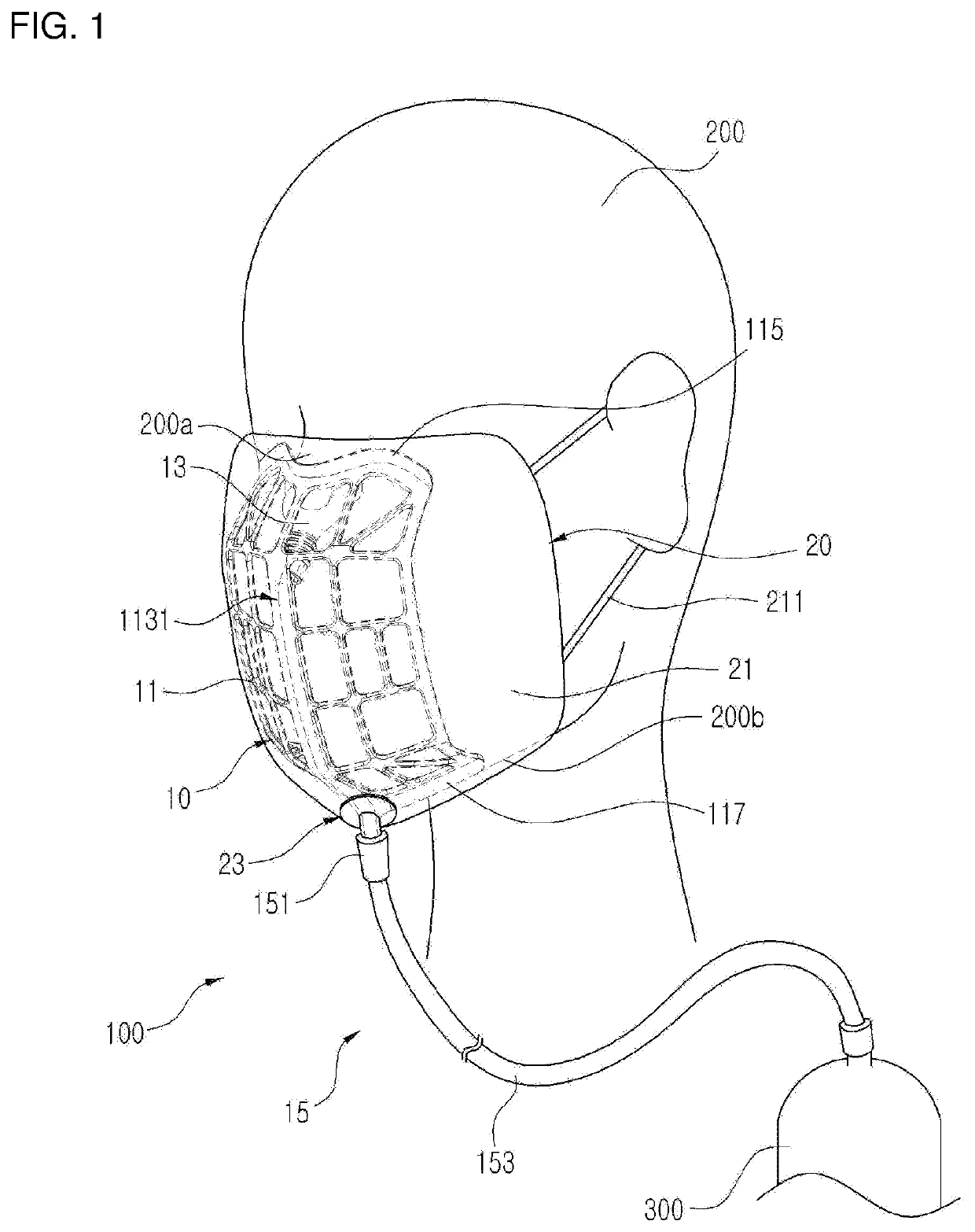 Mask-type nasal cannula