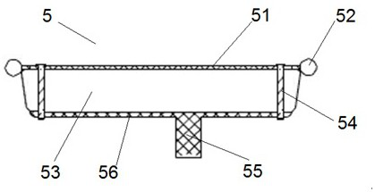 Water sampling device for marine environment online monitoring system and mounting method