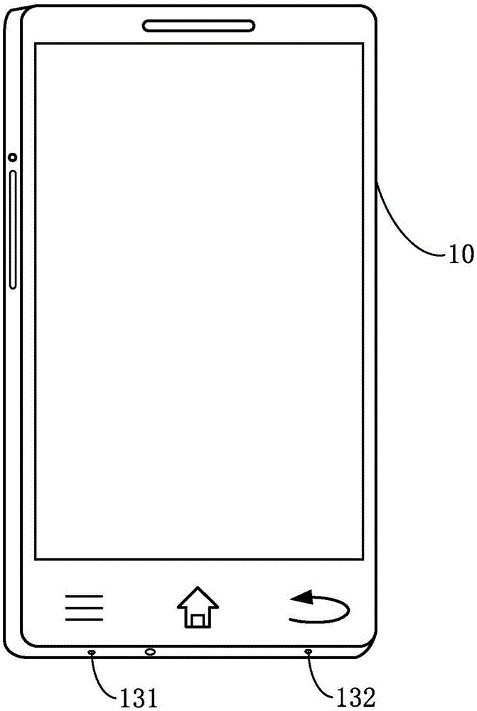 Terminal, touch identification method, touch identification device, and electronic device