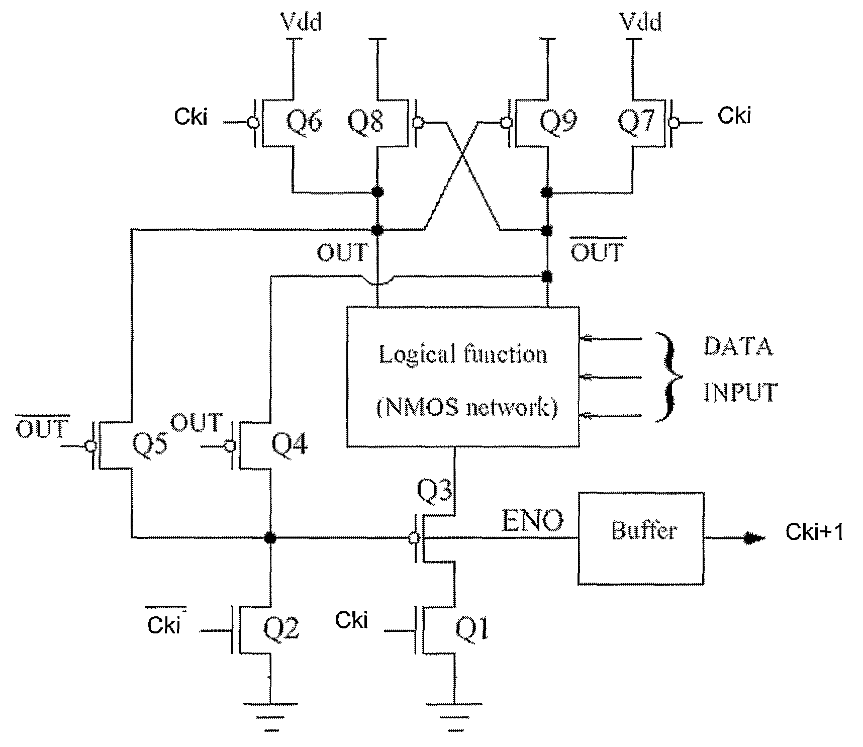 Low swing current mode logic family