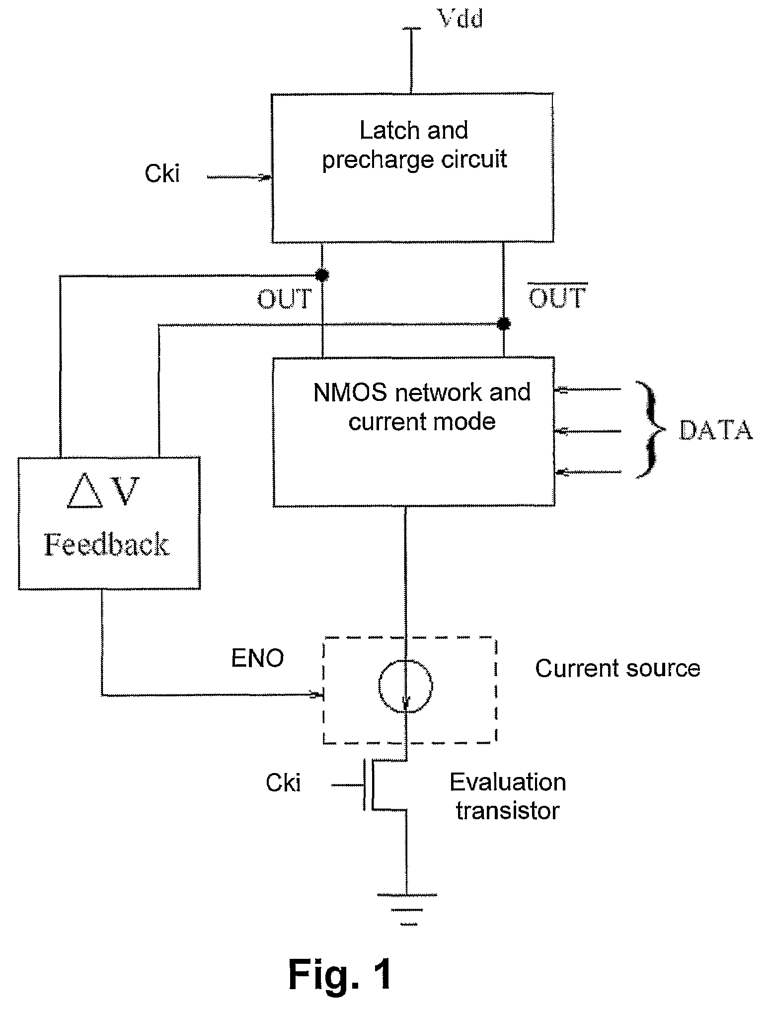 Low swing current mode logic family
